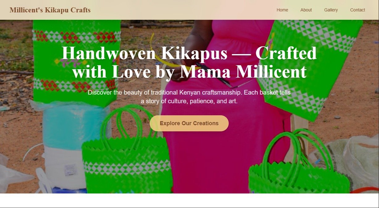 Mama Millicent Baskets product showcase